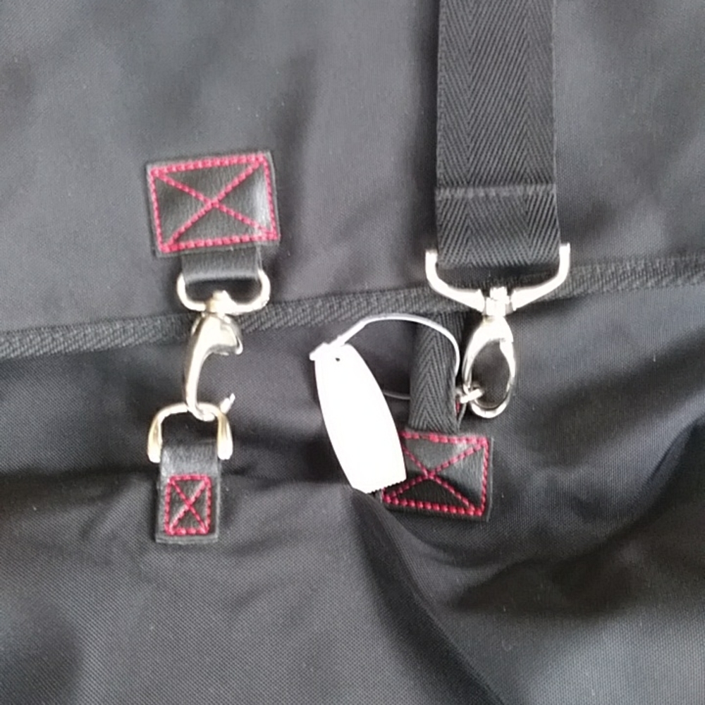 Victoria's Secret Expandable Weekender Overnight Getaway Bag FLAW - Picture 6 of 16